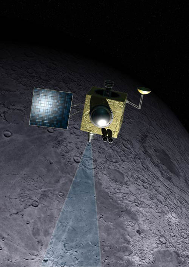 NASA обнаружило воду на поверхности Луны